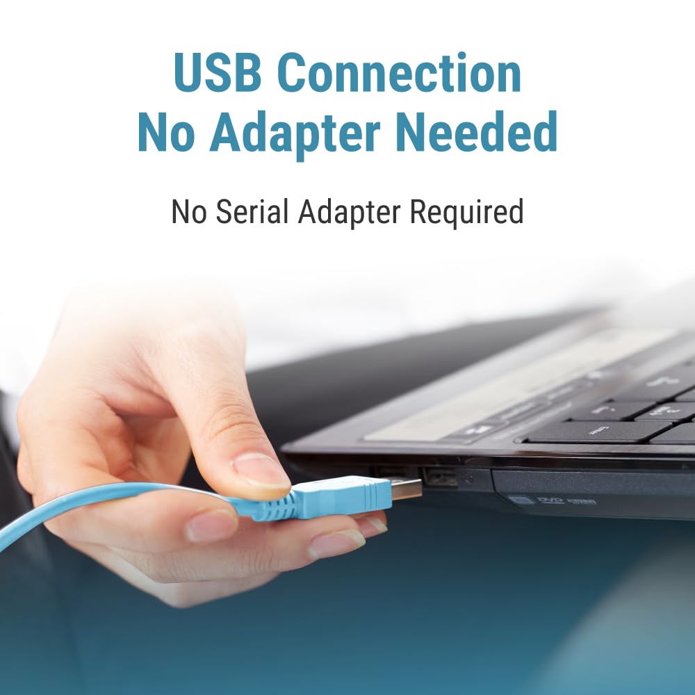 Amazon.co.jp: CablesAndKits互換シスココンソールケーブルUSB、6